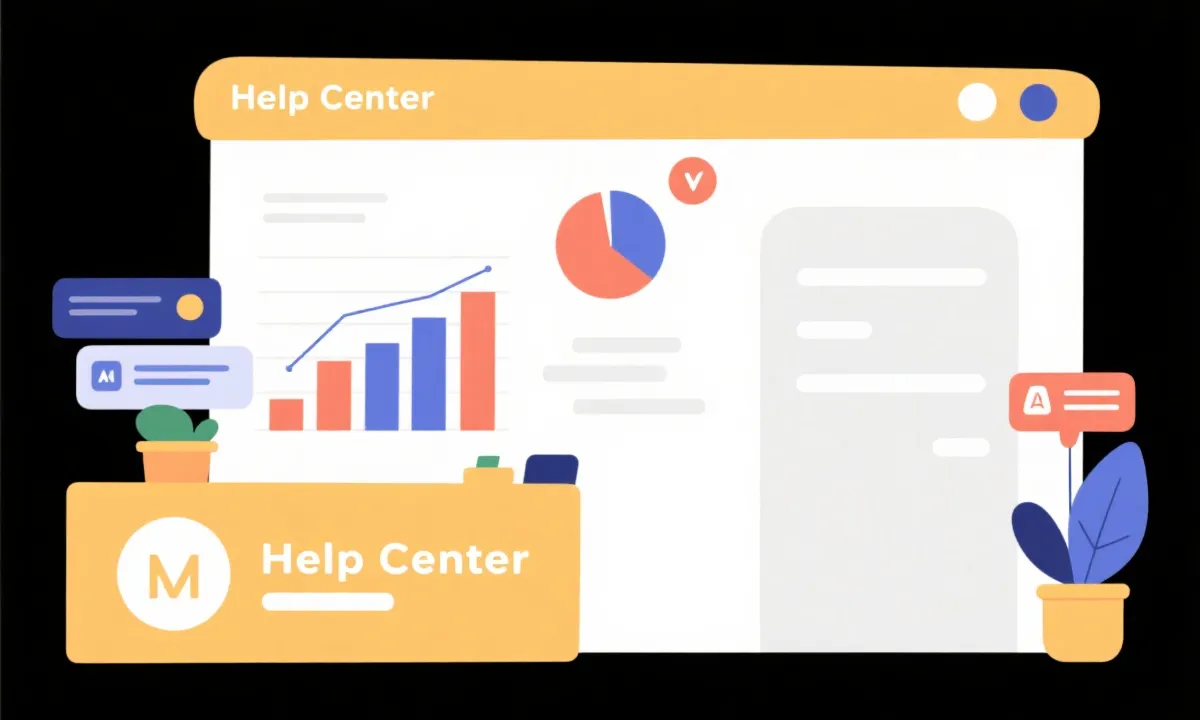 帮助与指引插画